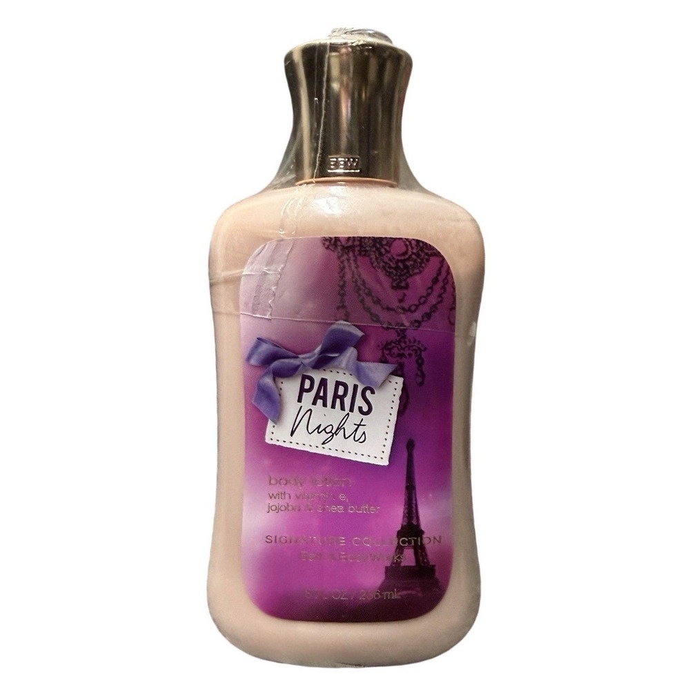 Bath & Body Works Discontinued Paris Nights Body Lotion Retired 8 oz NEW SEALED